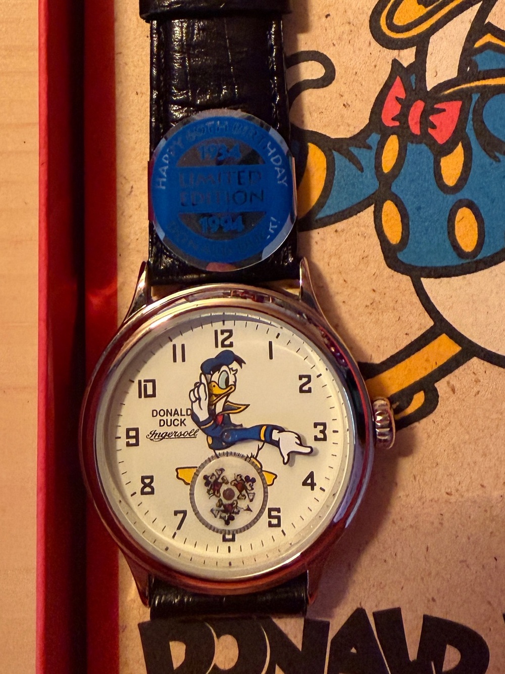 Rare Vintage Ingersoll Donald Duck Watch